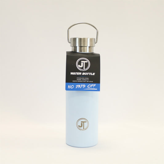 Bouteille d'eau en acier inoxydable JT Sports avec anse de couvercle BLEUE 500 ML