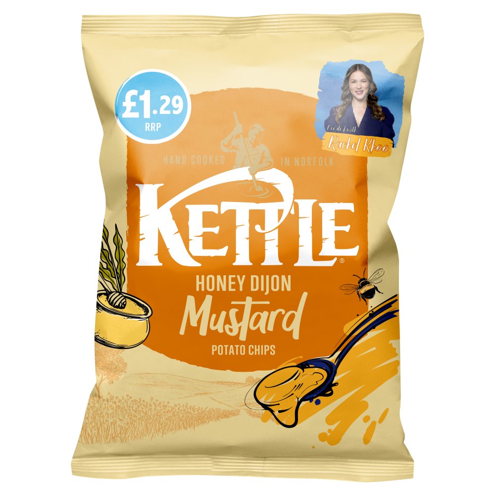Kettle Honey Dijon Mustard Potato Chips 80g