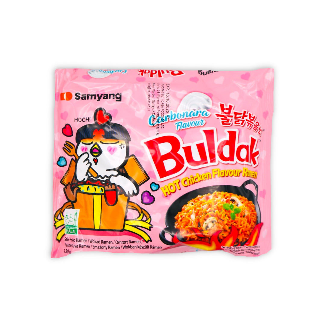 Samyang Buldak Carbonara Hot Chicken Flavour Ramen (HALAL) 130g