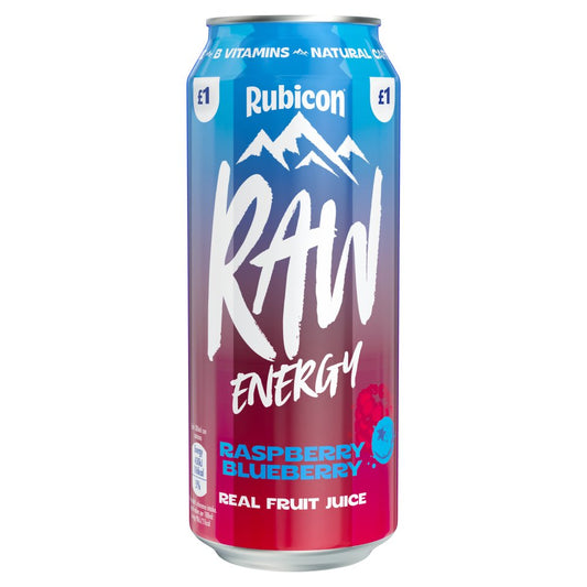 Rubicon Raw Energy Framboise & Myrtille 500ml