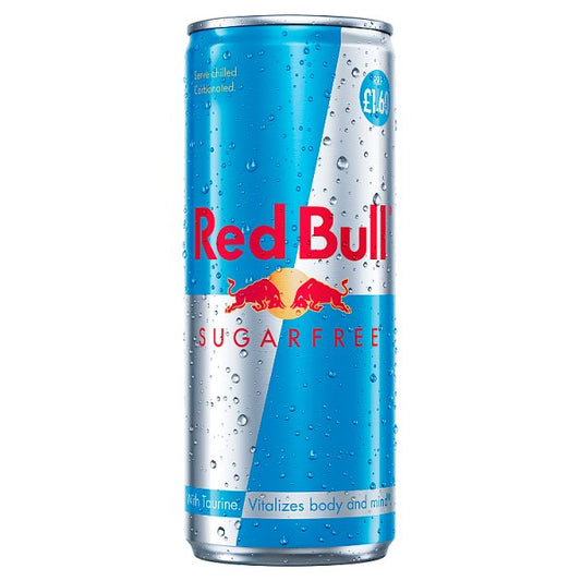 Red Bull Sugarfree Pm £1.60 250ml