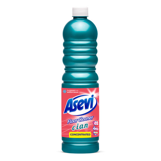 Asevi Nettoyant Sol Concentré - 1L - Bleu Cyan