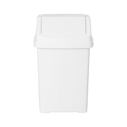 8L Swing Bin Snow White
