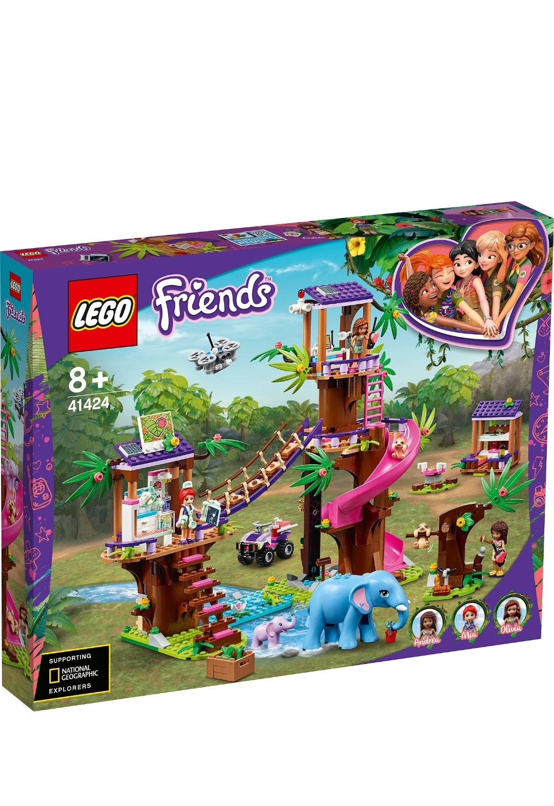 LEGO Friends Jungle Rescue Base 41424