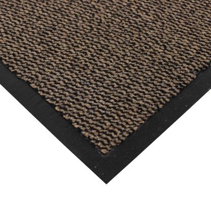 Jvl Heavy Duty Commodore Barrier Mat 120x170cm Assorted Colours Brown , Black