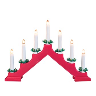 The Christmas Workshop Plastic Candle Bridge - Assorted Colours
