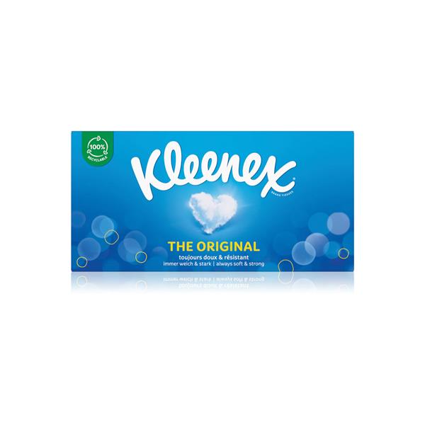 KleenexOriginal Boîte de mouchoirs 3 épaisseurs 72 unités