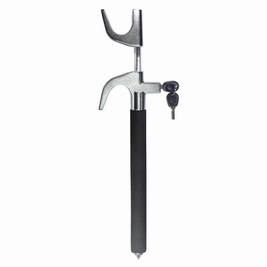 AMTECH STEERING WHEEL LOCK & GLASS HAMMER