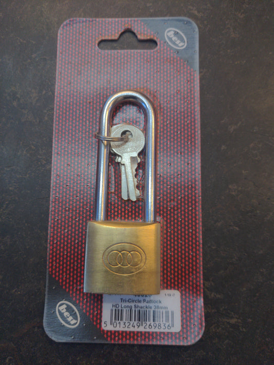 Meilleur cadenas Tri-Circle 38mm anse longue robuste