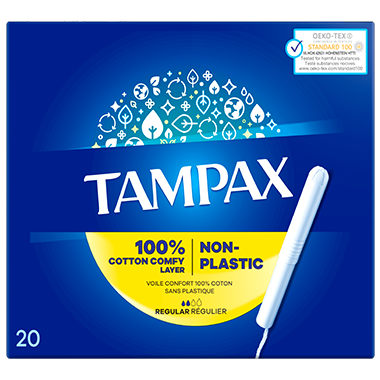 Tampax Blue Tampons Réguliers 20