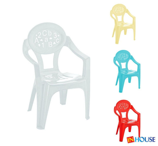 Kids Plastic Chair Assorted colors