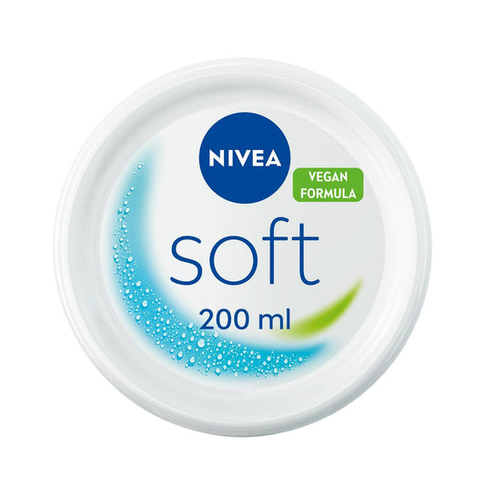 Nivea Soft Crème Hydratante Visage Mains Corps 200ml