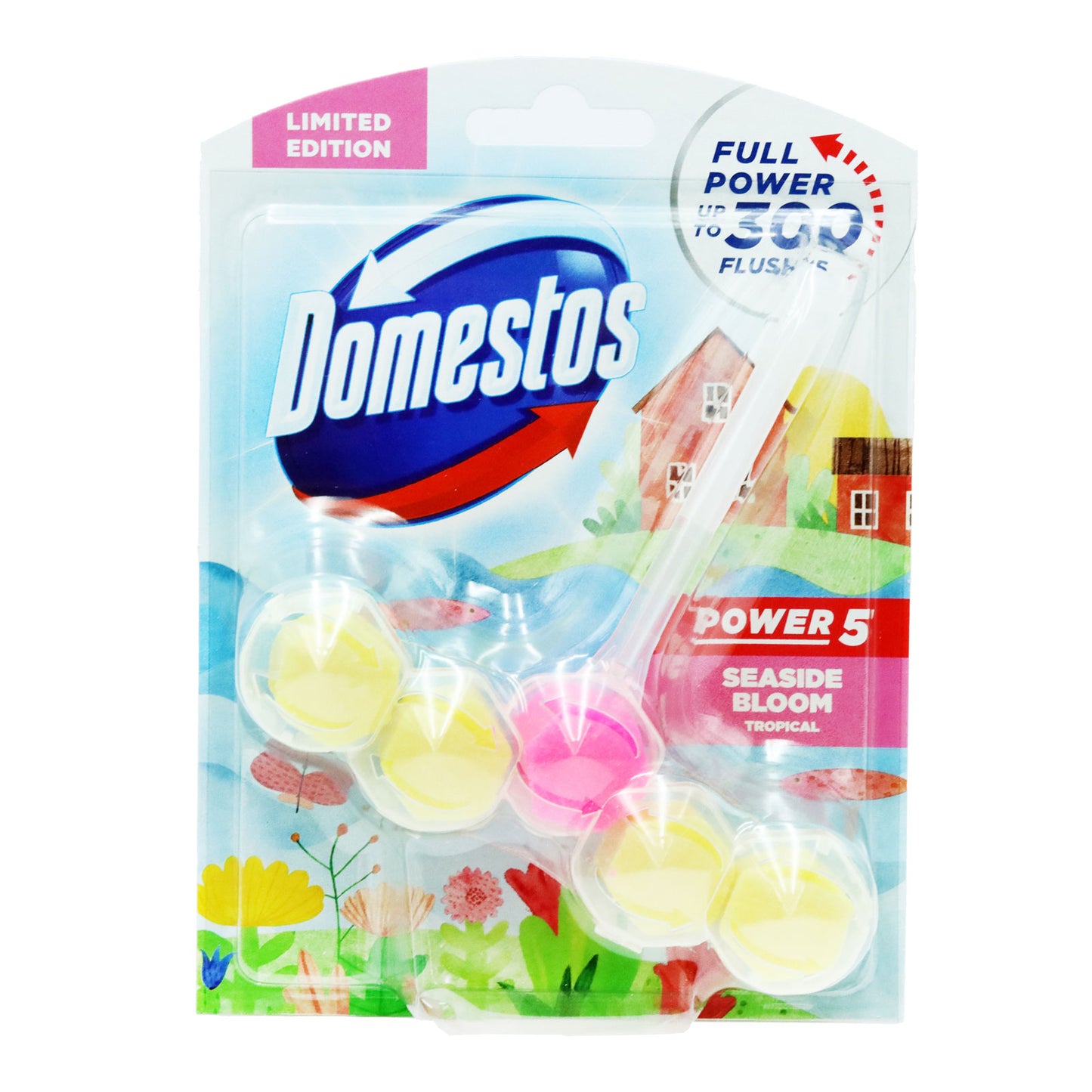 DOMESTOS RIM BLOCK POWER 5 SEASIDE BLOOM 55g