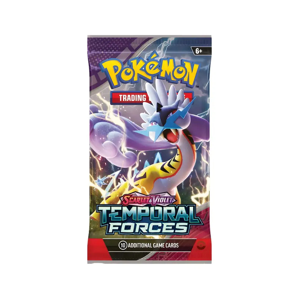 Cartes Pokémon Forces Temporelles, Écarlate et Violet Anglais - Pack de Boosters