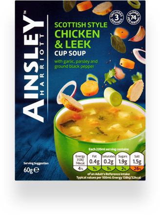 Scottish Style Chicken & Leek Cup Soup 60g
