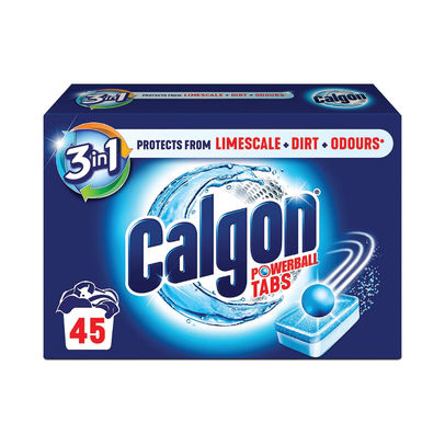 Tablettes Calgon Powerball 3 en 1 x45