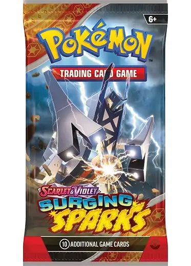 JCC Pokémon : Étincelles rugissantes - Paquet de six cartes