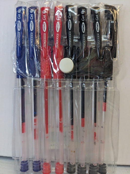 8 Gel Pens
