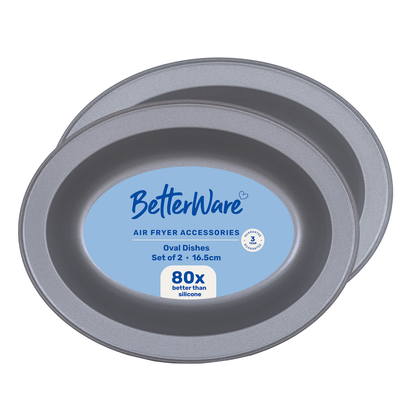 Lot de 2 plats ovales Betterware