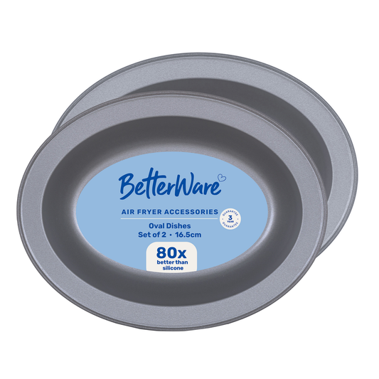 Lot de 2 plats ovales Betterware
