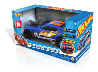Mallette de rangement et piste de course 2-en-1 Hot Wheels