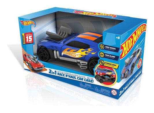 Hot Wheels 2 in 1 Race N Haul Storage Case
