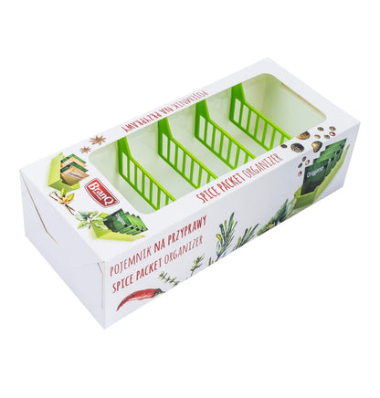 BranQ kitchen organiser, plastic, green, 30.3 x 12.8 x 8 cm