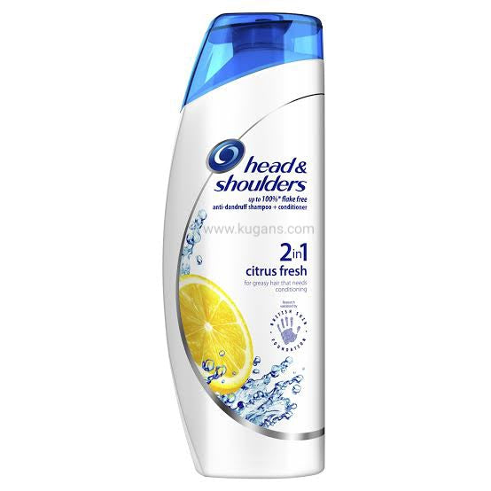 SHAMPOOING H&S 2 EN 1 CITRUS 400ML