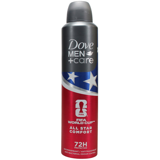 Dove Men+Care 250ml Anti Perspirant Spray All Star Comfort Fifa