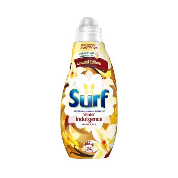 498677 SURF LIQUID WINTER INDULGENCE 24 WASH 648ML