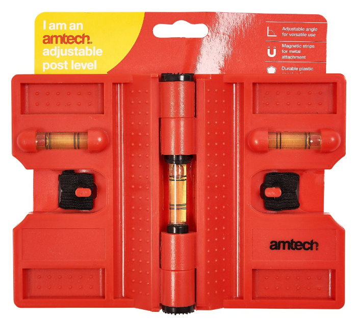 Amtech Adjustable Angle Post Level