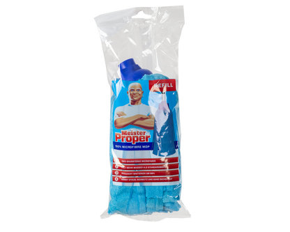 Meister Proper Mop 100% Microfibre Refill