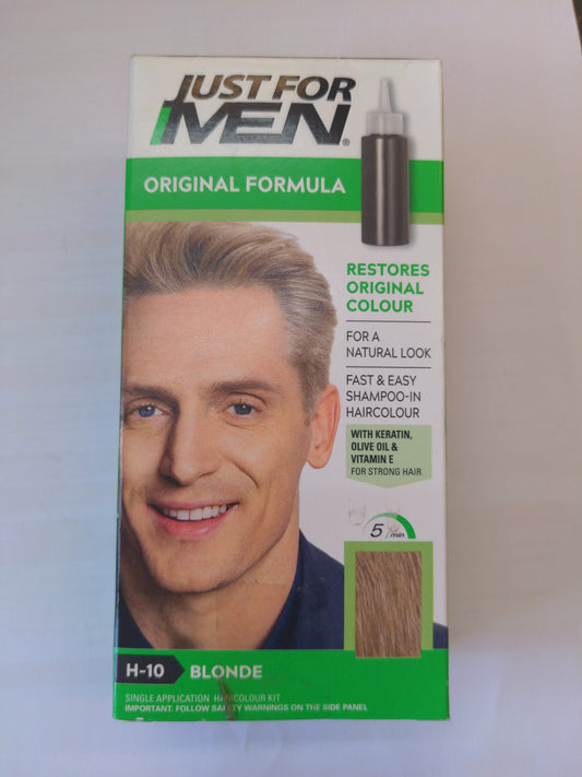 Just for Men Hair Color Shampoo H-10 Blonde