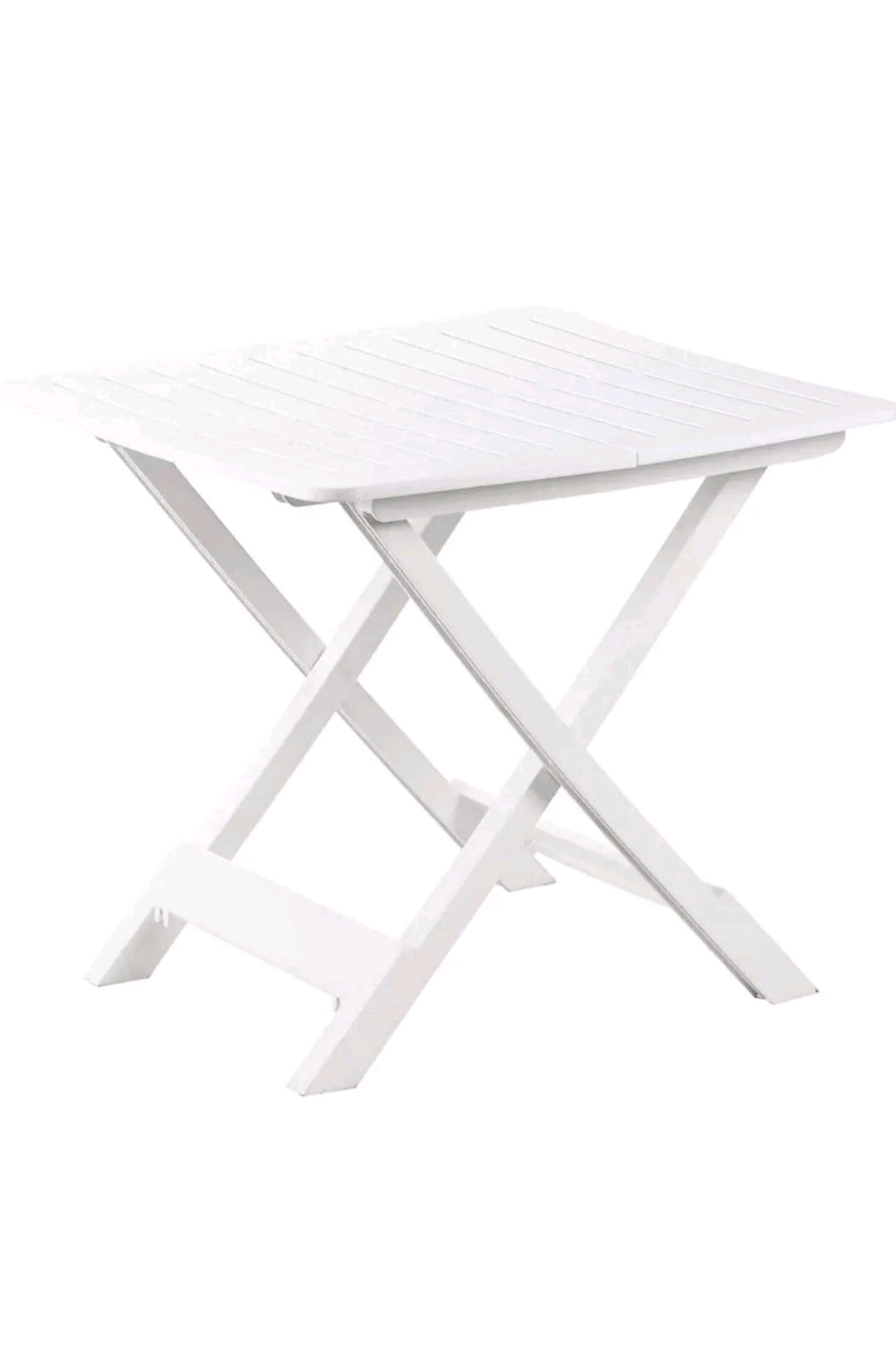Table pliante en plastique Ipae-progarden ADIGE 44 x 44 x 50 cm - Blanc
