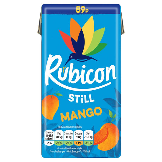Rubicon Still Mango 288ml