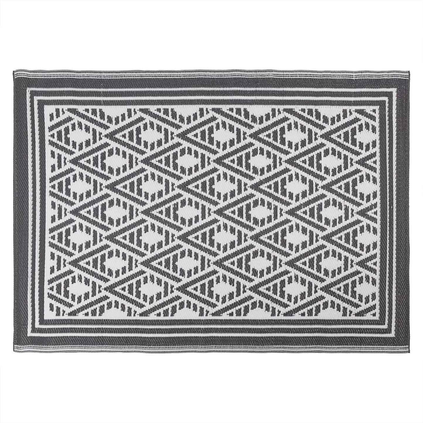 JVL The Gardener Outdoor Rug Geometric Pattern 120x170cm