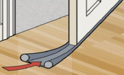 Exitex Under Door Foam Draught Excluder