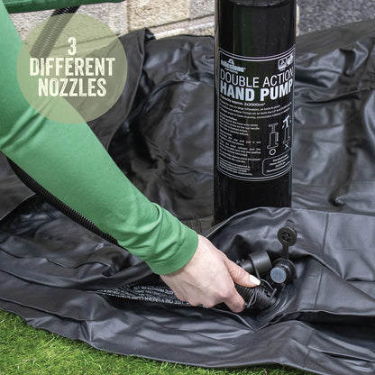 Milestone Camping Double Hand Operated Air Pump
