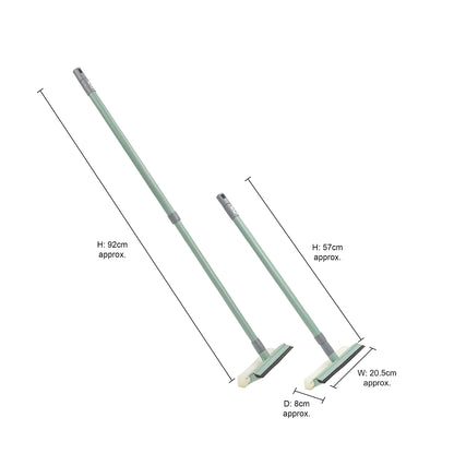JVL Extendable Sponge Window Cleaner-Grey