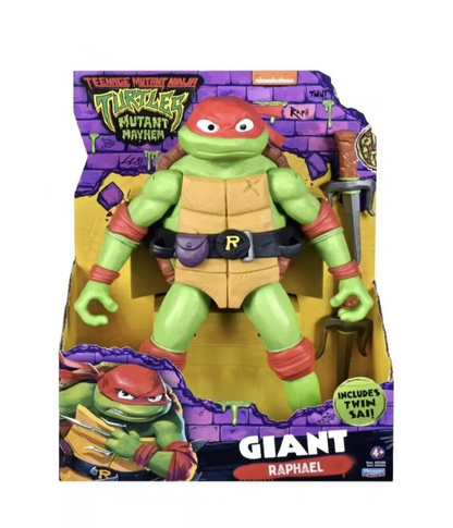 NEW Teenage Mutant Ninja Turtles Mutant Mayhem Giant RAPHAEL 12 Inch Figure