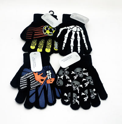 Boys Gripper Fun - Magic Gloves - 6 designs