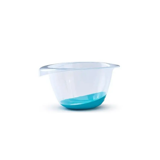 SALADIER MÉLANGEUR PREMIE 2 L BLANC ET TURQUOISE