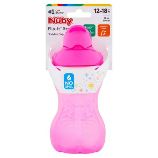 NubyFlip It Straw Toddler Cup 12-18M