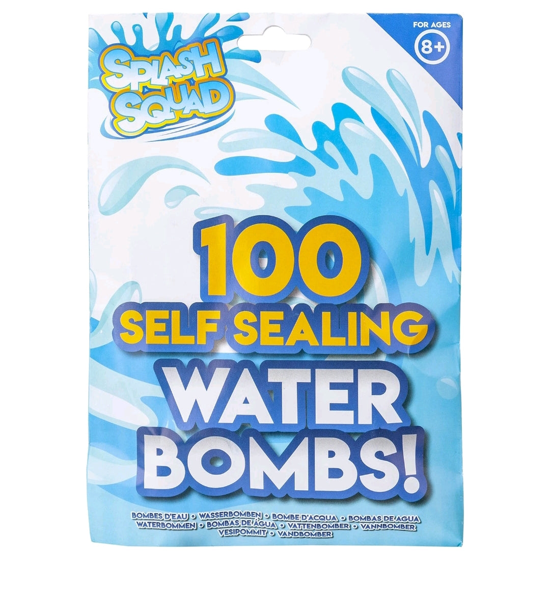 100pc Neon Self Sealing Water Bombs, for Summer, Great for Kids