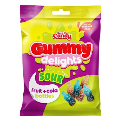 Keep It Candy Bouteille de gommes acidulées assorties 160 g