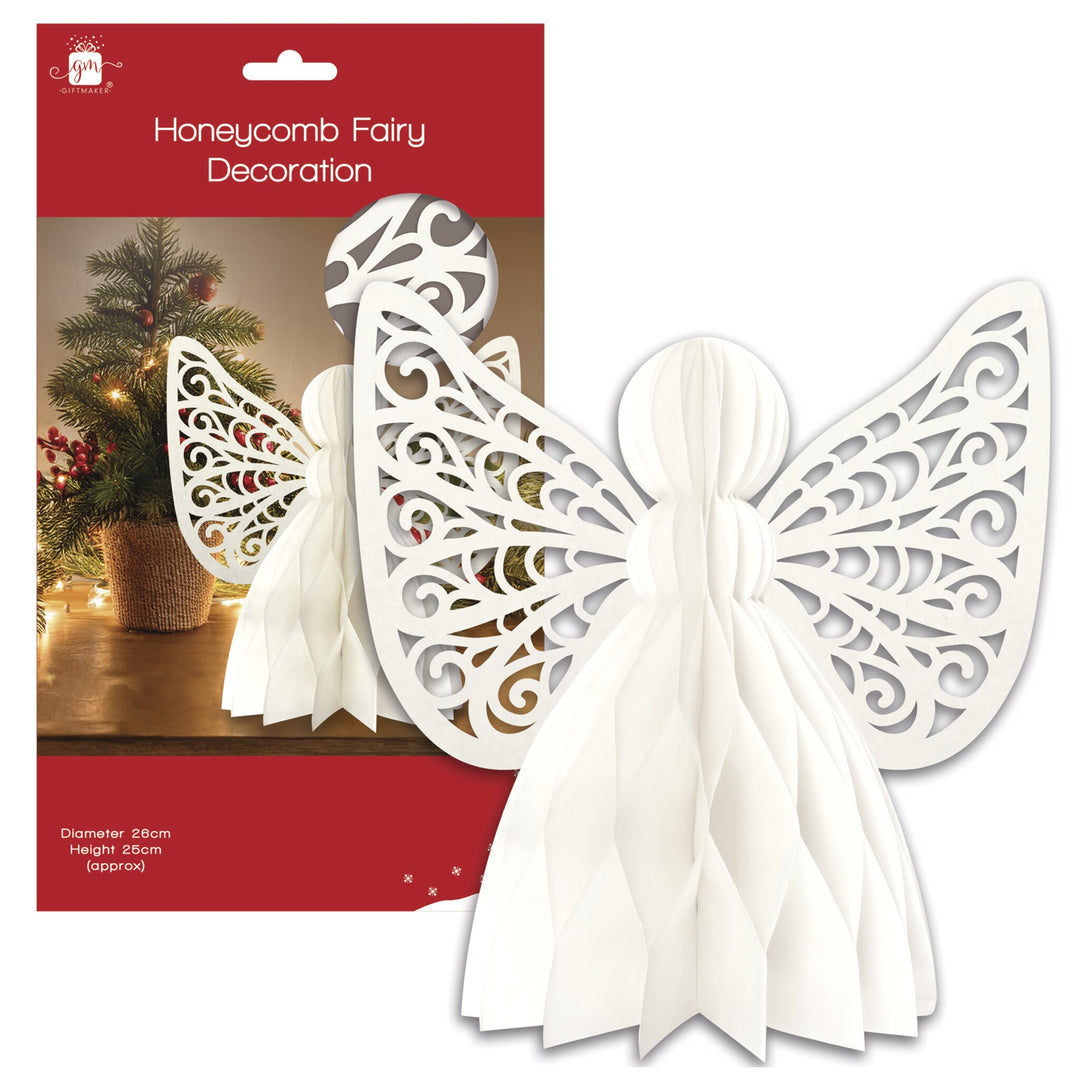 Giftmaker Honeycomb Fairy Decoration