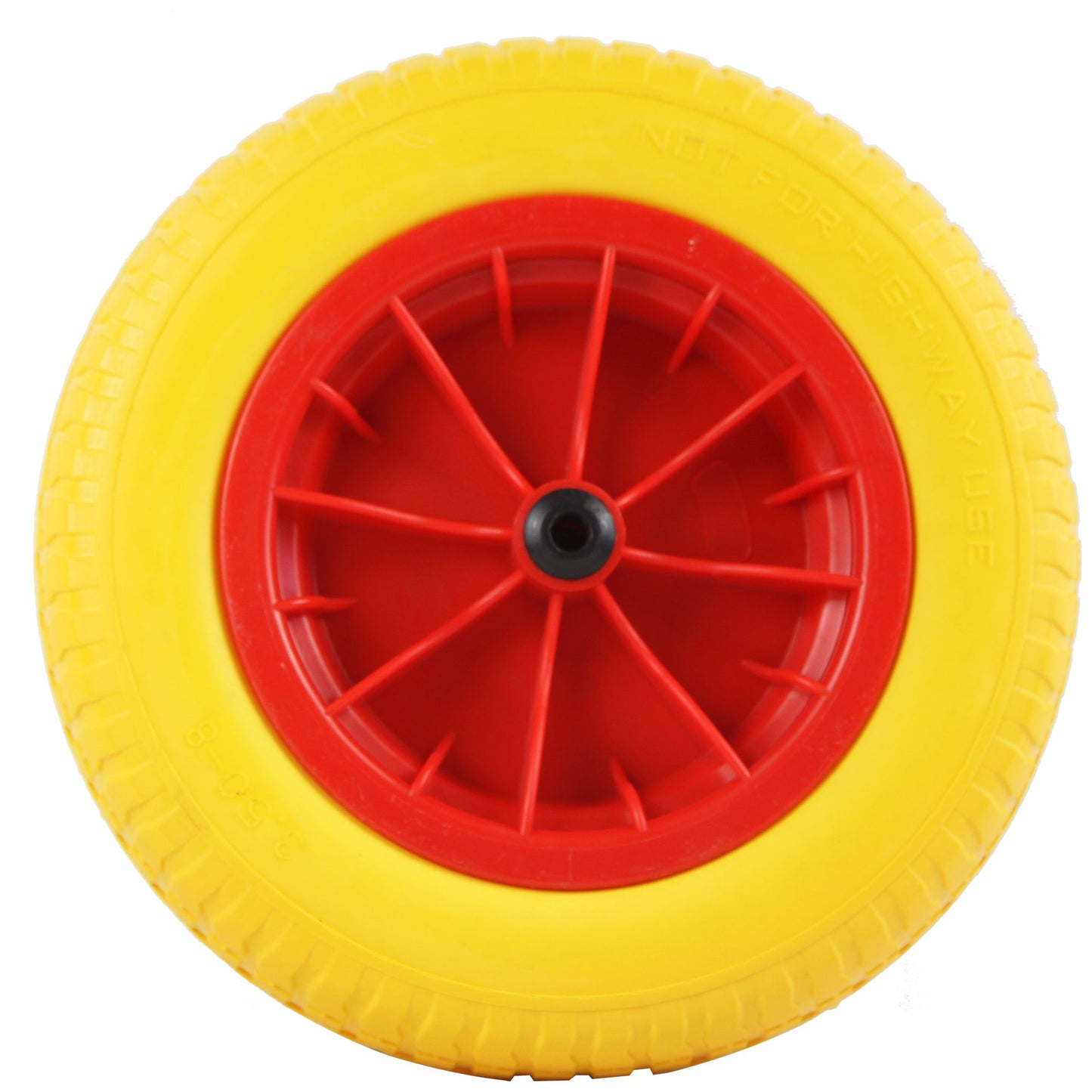 Rolson Wheelbarrow wheel 350mm diameter – Solid