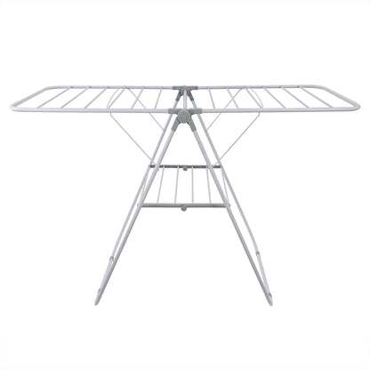 JVL Strong Winged Clothes Drying Airer - 12M, White