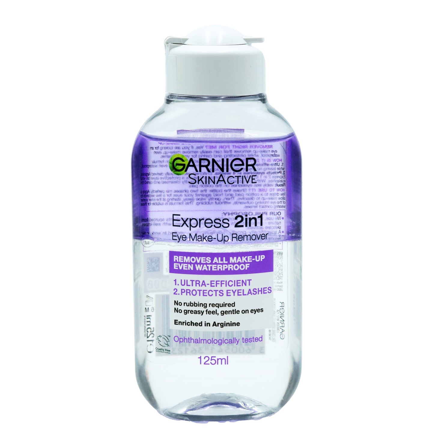GARNIER EXPRESS 2IN1 EYE MAKE UP REMOVER 125ml