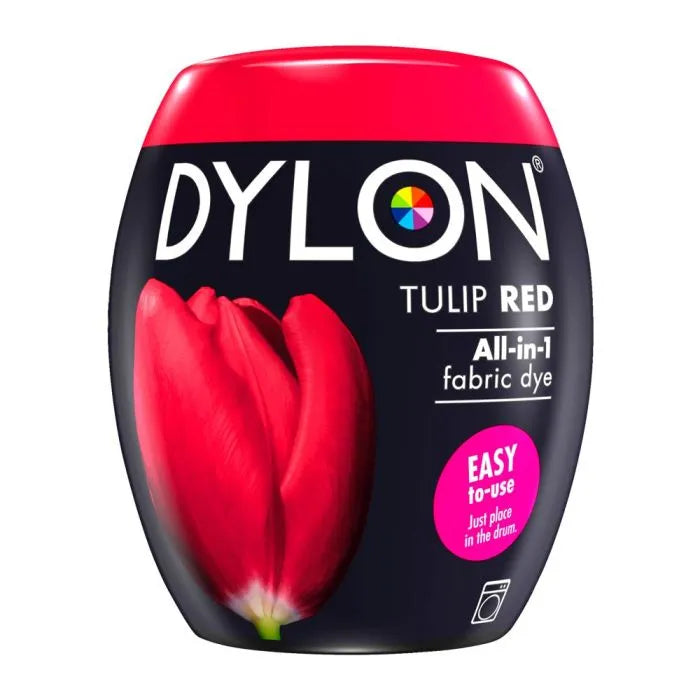 Dylon Tulipe rouge tout en un